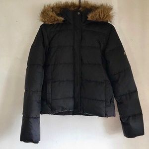 Steve Madden black down puff jacket